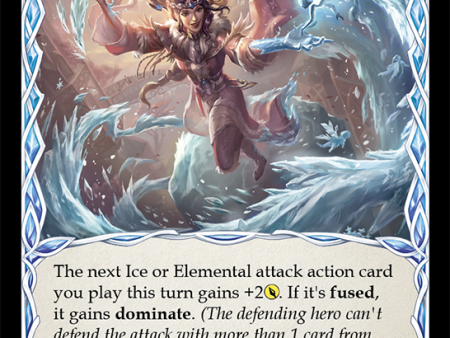 Weave Ice (Yellow) [ELE155] (Tales of Aria)  1st Edition Normal Supply