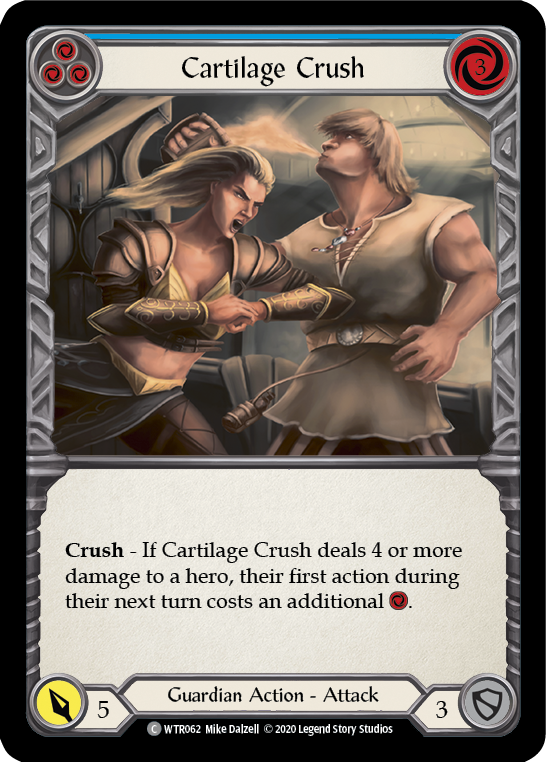 Cartilage Crush (Blue) [U-WTR062] Unlimited Rainbow Foil Supply