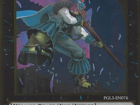 Castel, the Skyblaster Musketeer [PGL3-EN076] Gold Rare on Sale