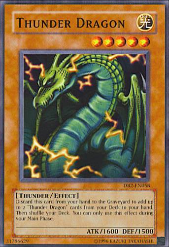 Thunder Dragon [DB2-EN058] Common on Sale