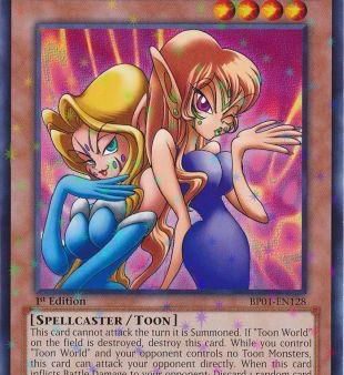 Toon Gemini Elf [BP01-EN128] Starfoil Rare Cheap