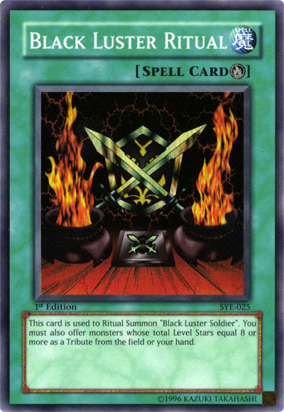 Black Luster Ritual [SYE-025] Super Rare Cheap