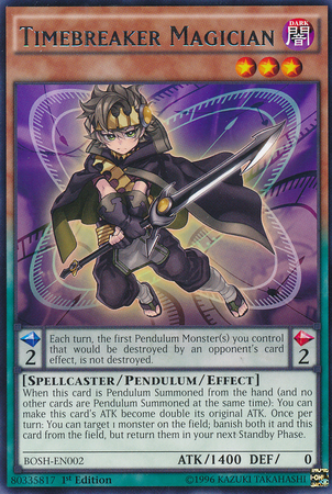 Timebreaker Magician [BOSH-EN002] Rare Supply