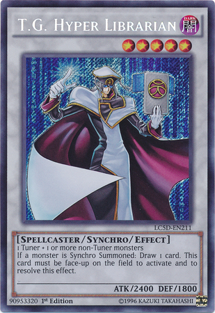 T.G. Hyper Librarian [LC5D-EN211] Secret Rare Sale