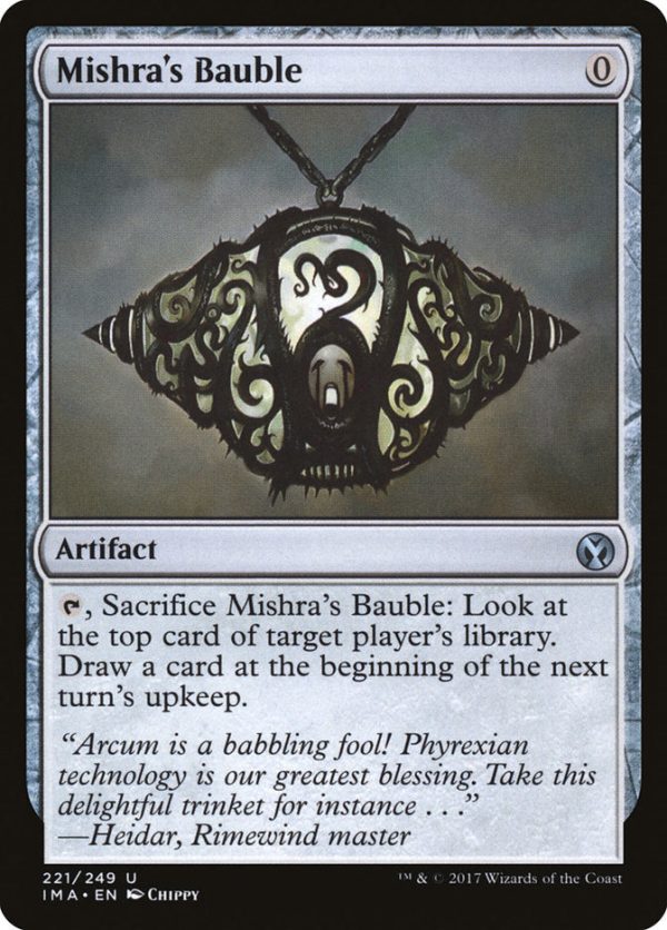 Mishra s Bauble [Iconic Masters] For Sale