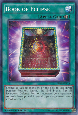 Book of Eclipse [BP03-EN159] Shatterfoil Rare For Discount