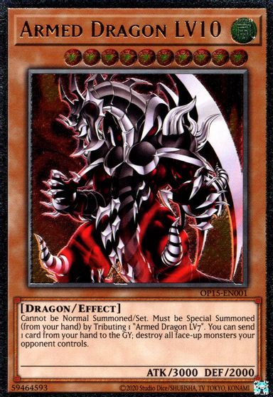 Armed Dragon LV10 [OP15-EN001] Ultimate Rare Hot on Sale