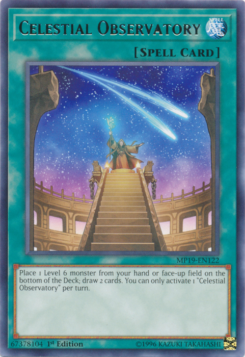 Celestial Observatory [MP19-EN122] Rare Online now