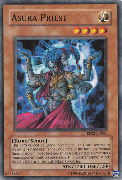 Asura Priest [RP02-EN061] Common Online