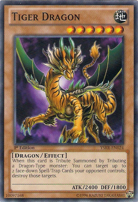 Tiger Dragon [YSKR-EN024] Common For Cheap